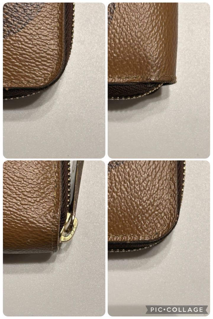 【極美品】ルイヴィトン モノグラム ジャイアント リバース ジッピーウォレット