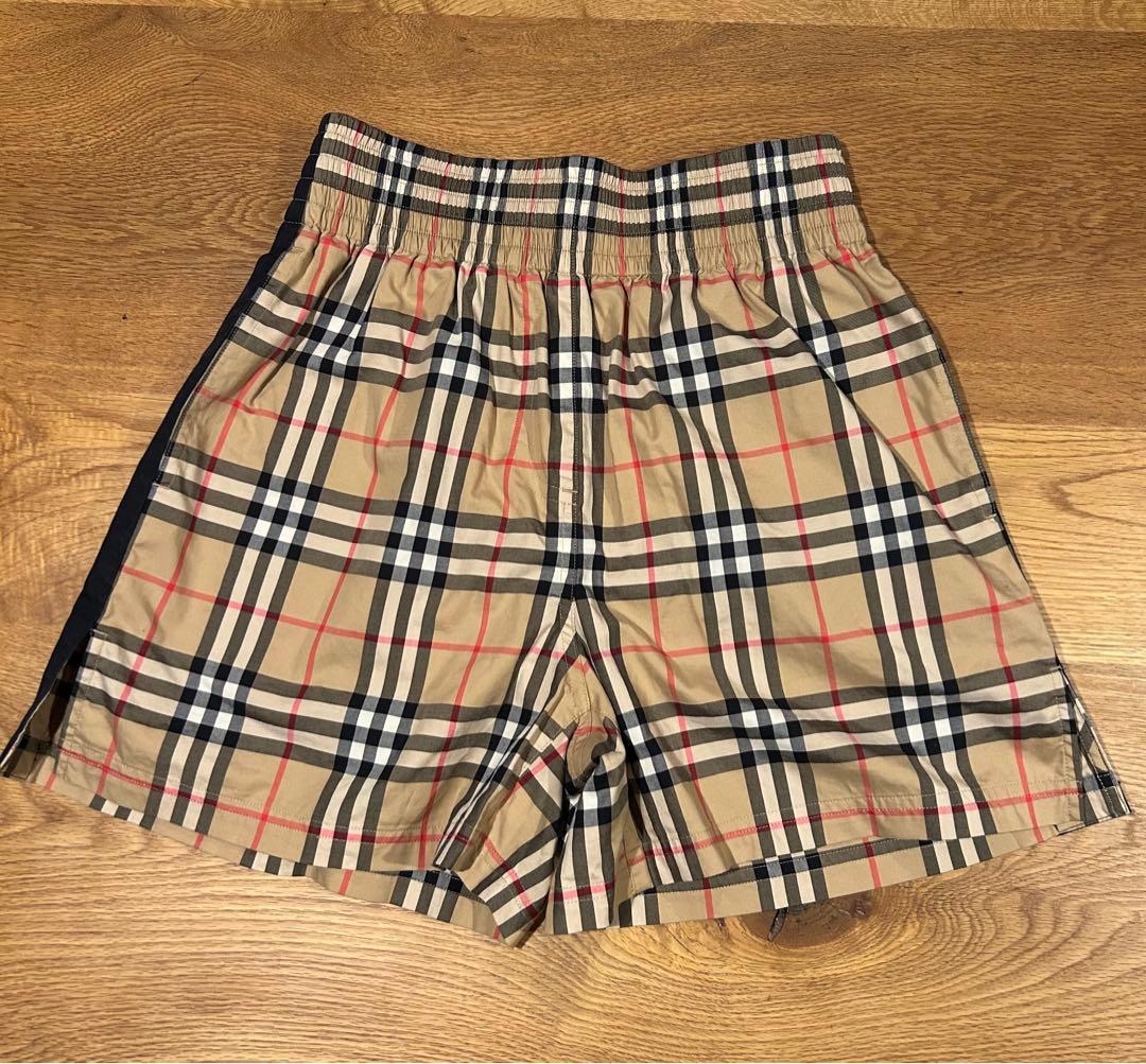【試着のみ】BURBERRYバーバリー ヴィンテージチェックショートパンツ 34