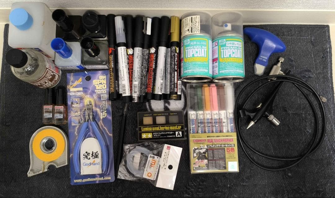 プラモデル製作用品セット　中古