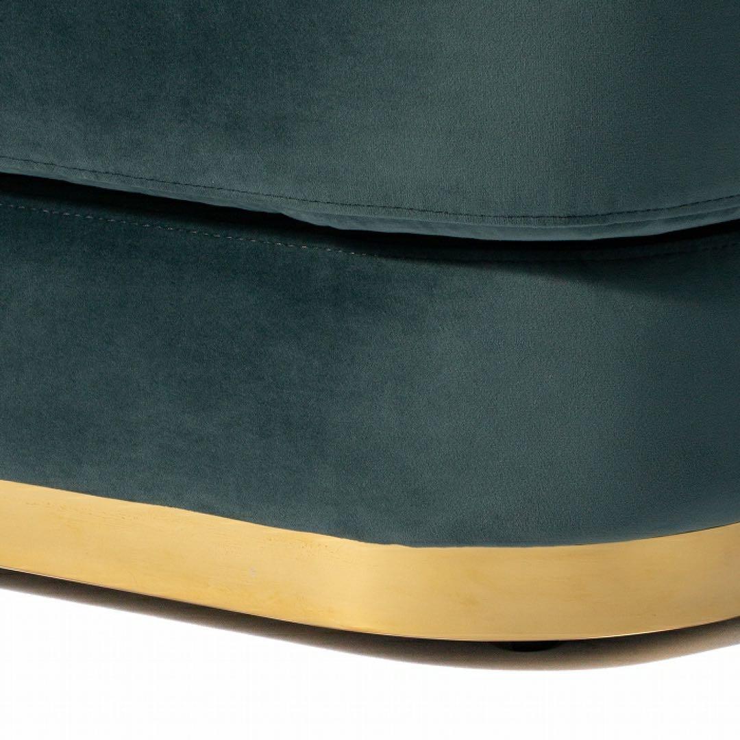 【地域限定無料配送】フランフランFrancfrancアンクレットソファグリーン