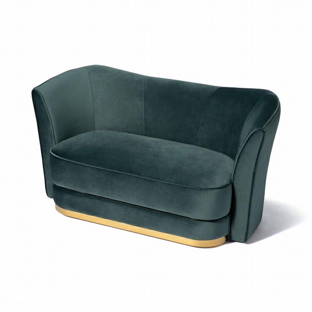 【地域限定無料配送】フランフランFrancfrancアンクレットソファグリーン