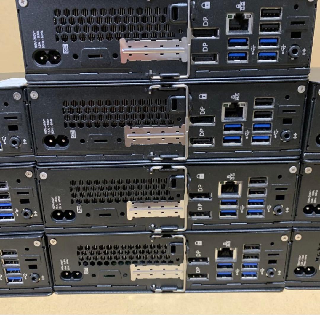 大量10台/富士通Q7010/E CPU.メモリ.SSD無し/BIOS確認OK