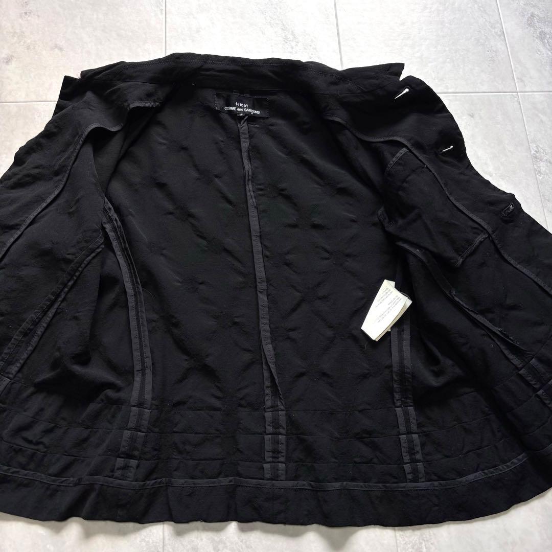 【archive】トリココムデギャルソン 丸襟ジャケット ドット AD2003