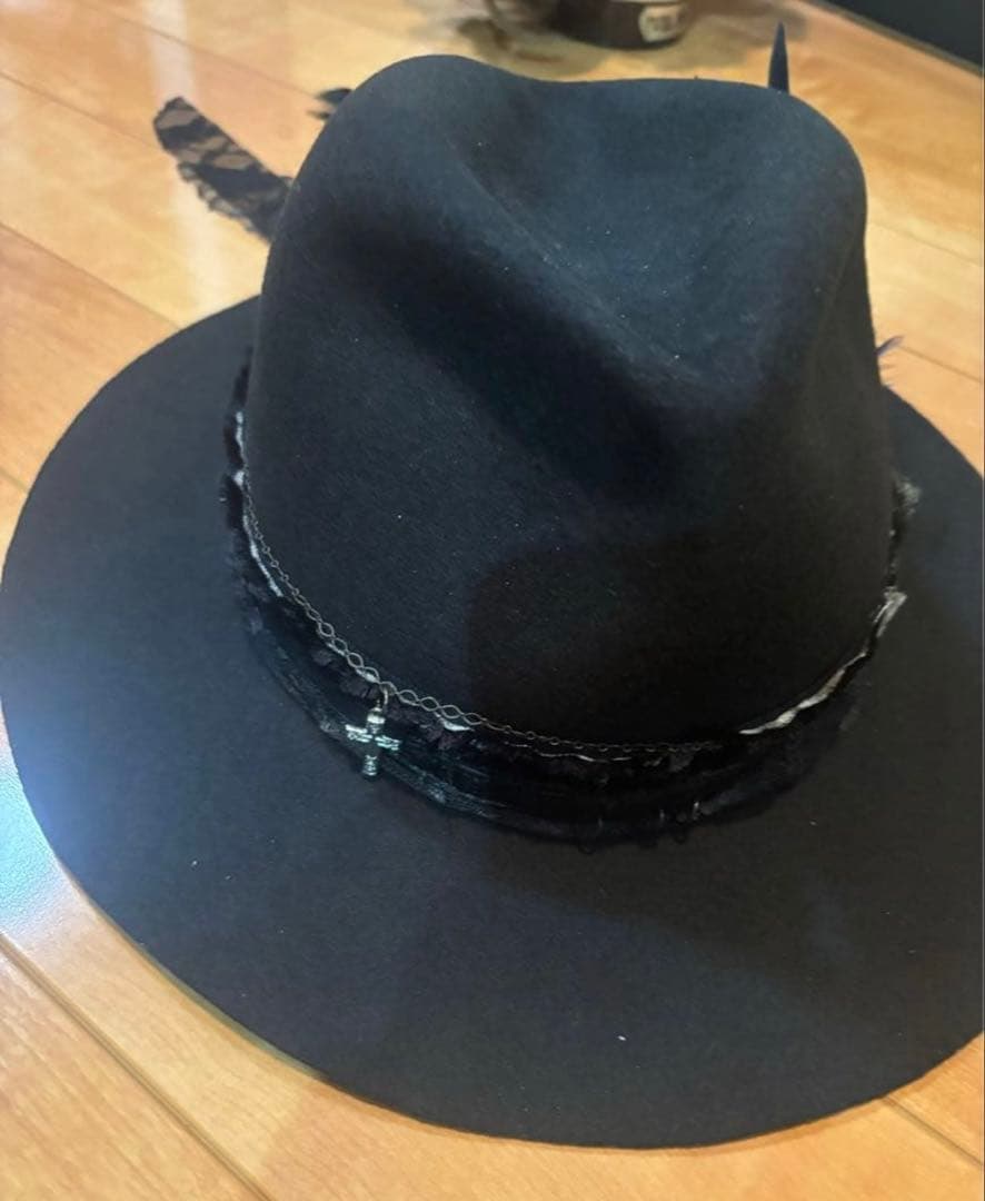 hyde着Roenスネークレザーベルトハット　ラルク　if ラルク