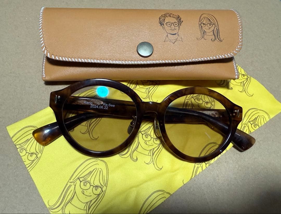 田久保夏鈴 リシー サングラス コラボ Re:See brown