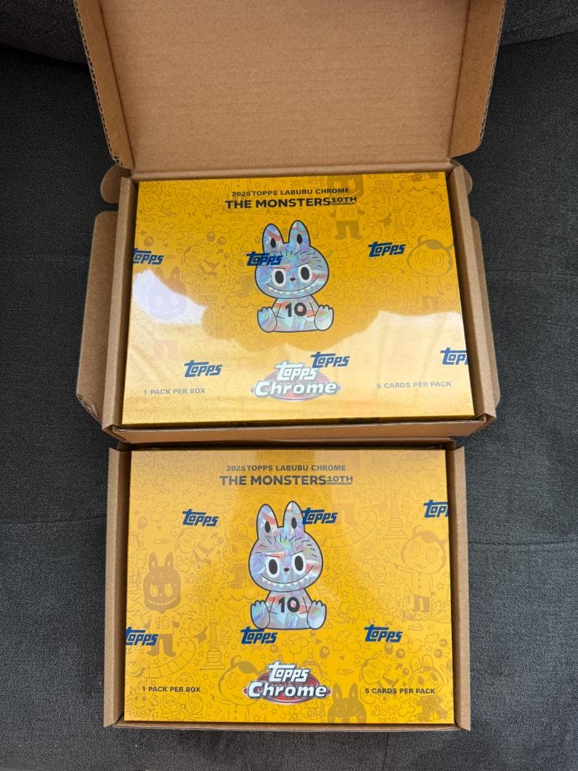 2025 Topps Chrome Labubu × 2 10周年記念ボックス