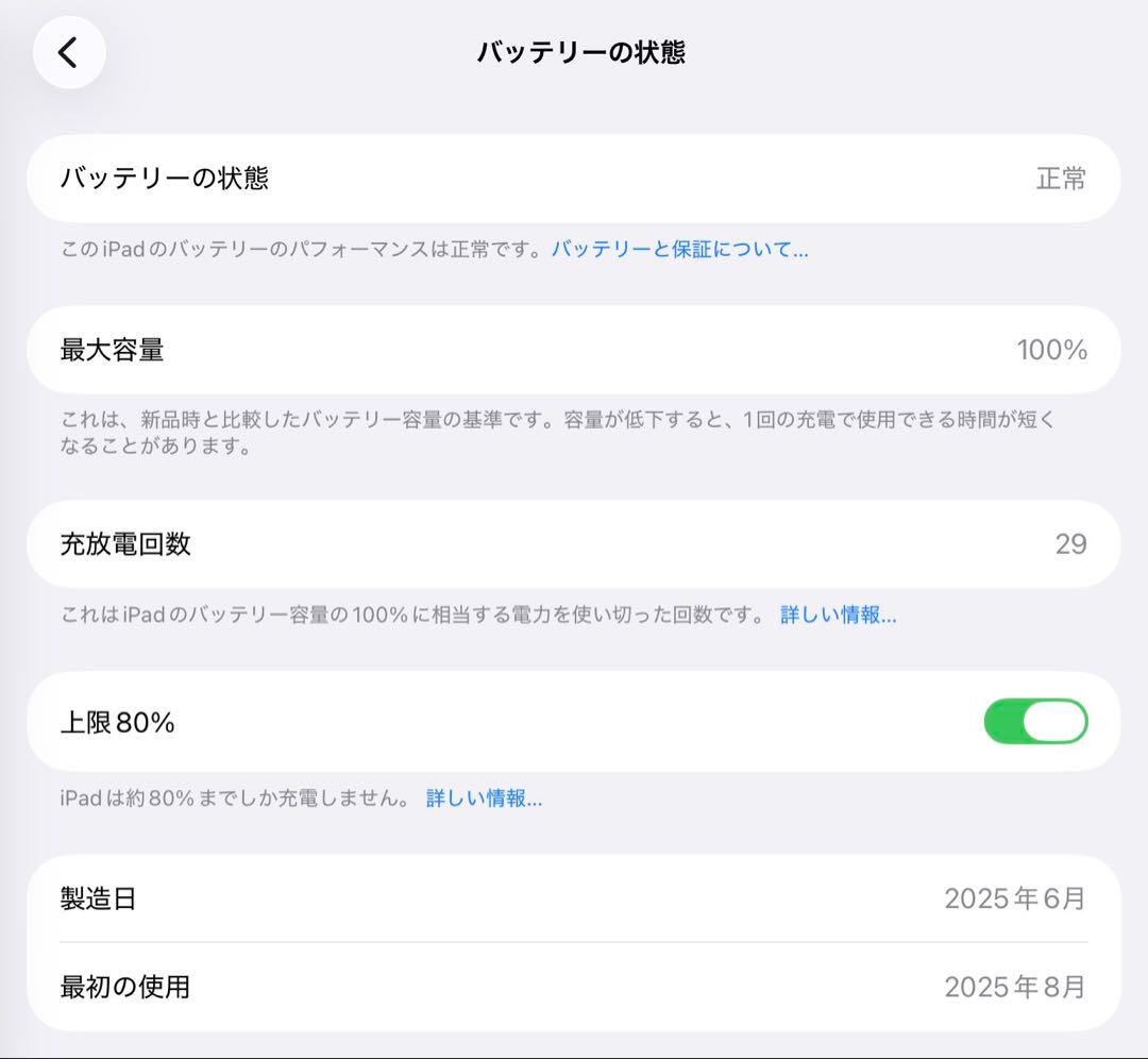 iPad Air M3 13インチ 128GB 2025年モデル 付属品完備