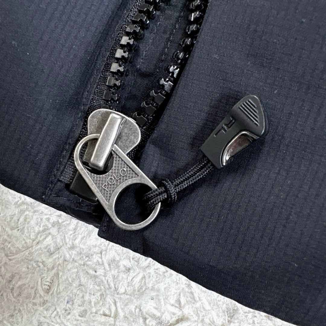 ✨美品・ビッグポニー✨ラルフローレン　ダウンベスト　刺繍　現行タグ　ブラック　M