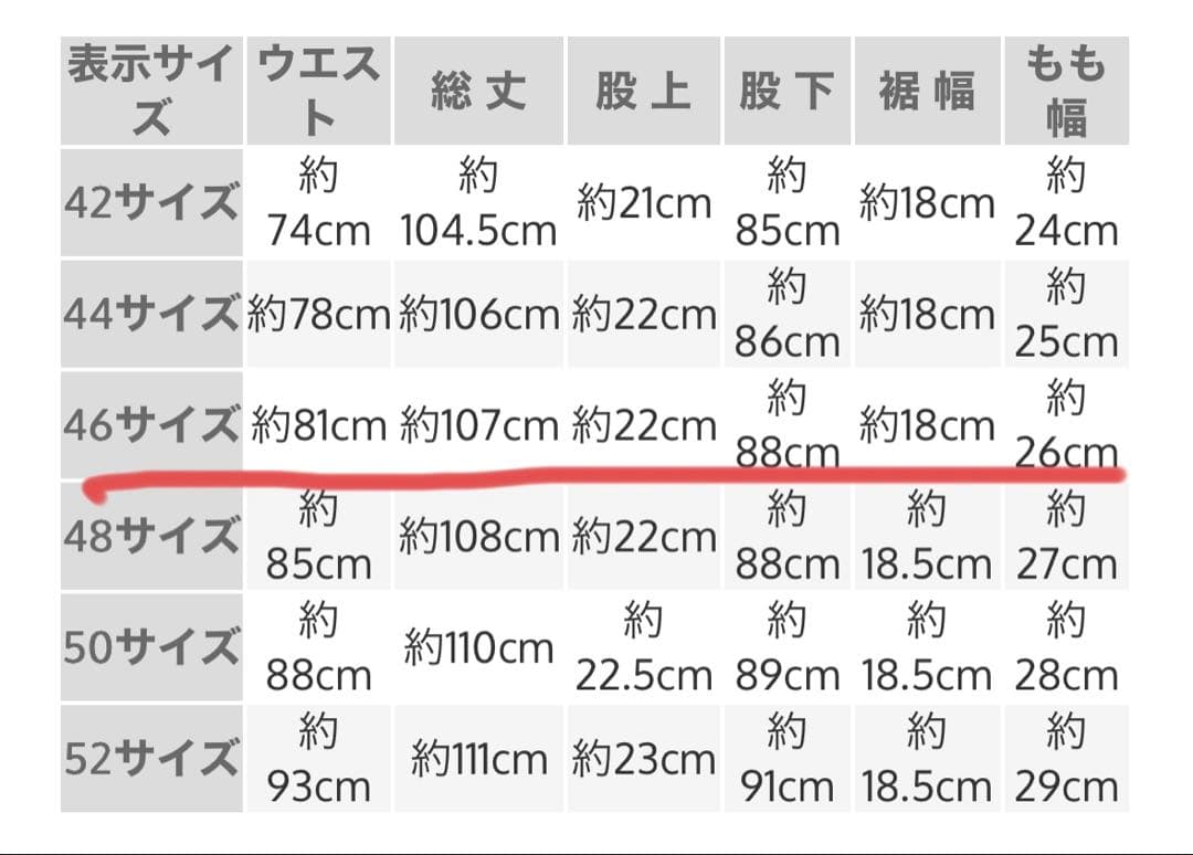 未使用品 INCOTEX スラックス グレー 46サイズ M