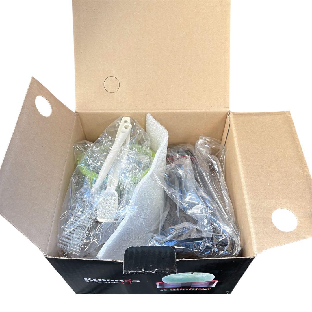 新品 未使用 KUVINGS ホールスロージューサー JSG-641M レッド