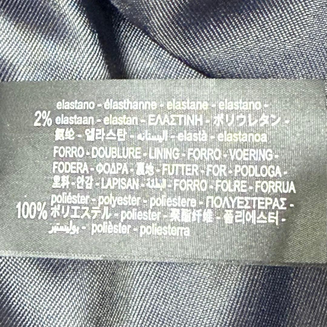 【美品】ZARA MAN SARTORIAL セットアップ 紺 ストライプ　54