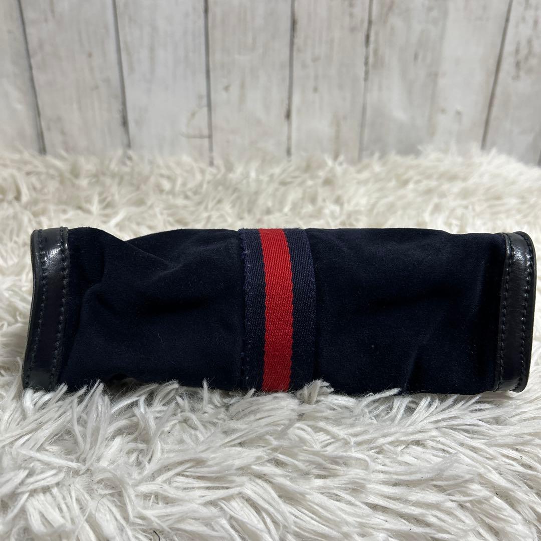 GUCCI オールド オールドグッチ スエード セカンドバッグ クラッチバッグ