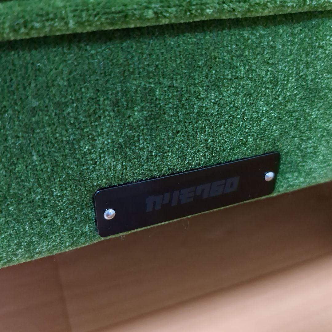 カリモク 緑色 オットマン