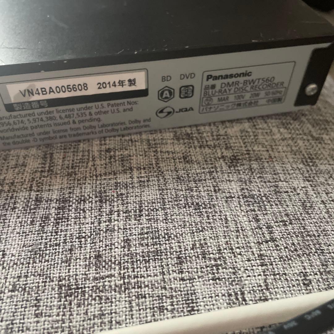Panasonic DMR-BWT550 パナソニック Blu-ray