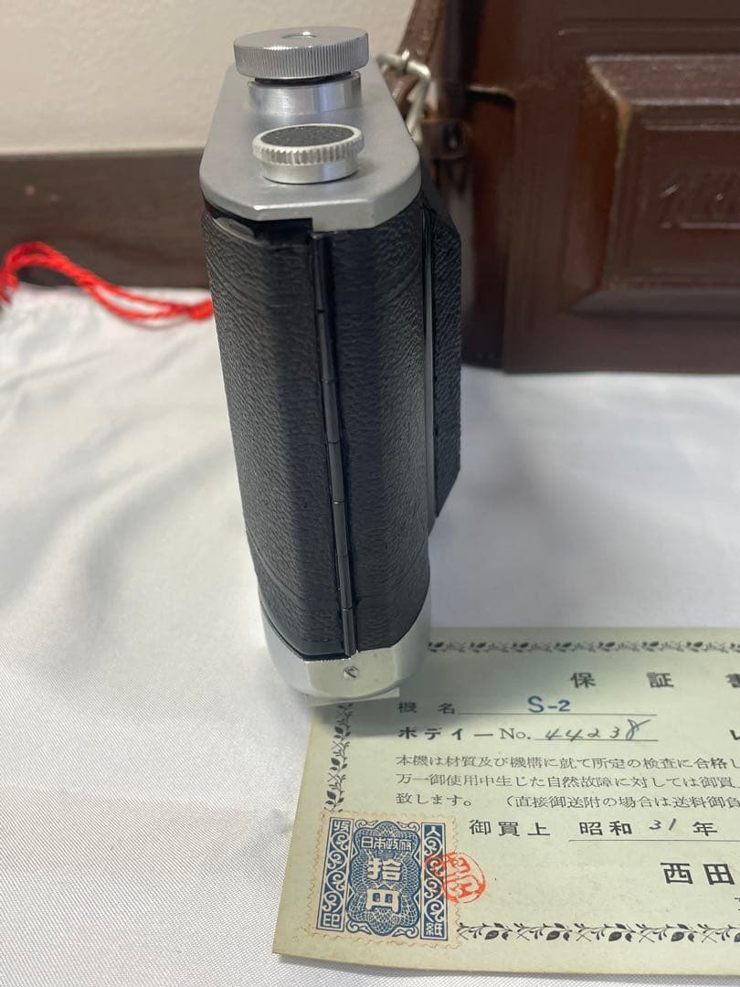 NKK西田光学 ウェスターフィルムカメラ　蛇腹カメラ Wester S-2
