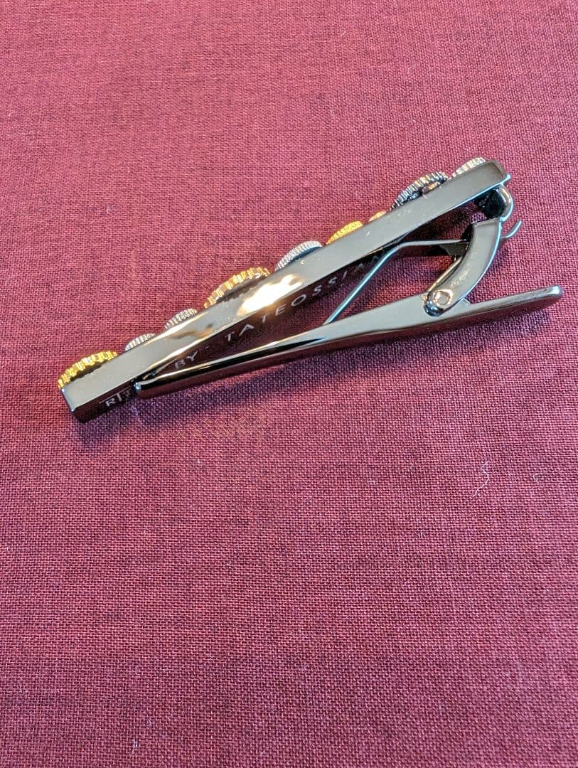 新品　タテオシアンのタイバー　タイピン　タテオシアン氏の直筆サインボックス入り