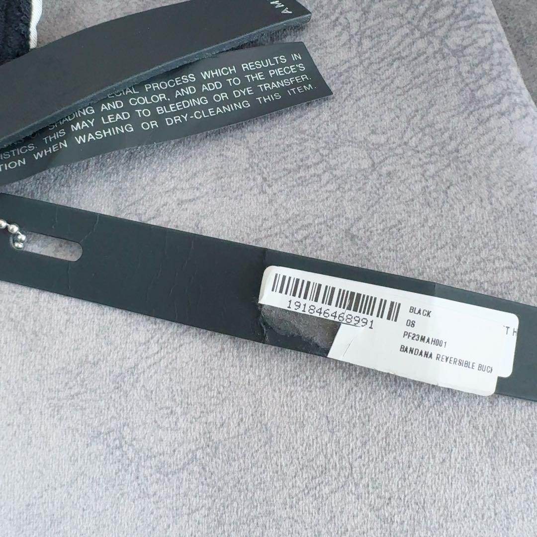 専用【新品】AMIRI アミリ リバーシブル バケットハット 黒 ユニセックス