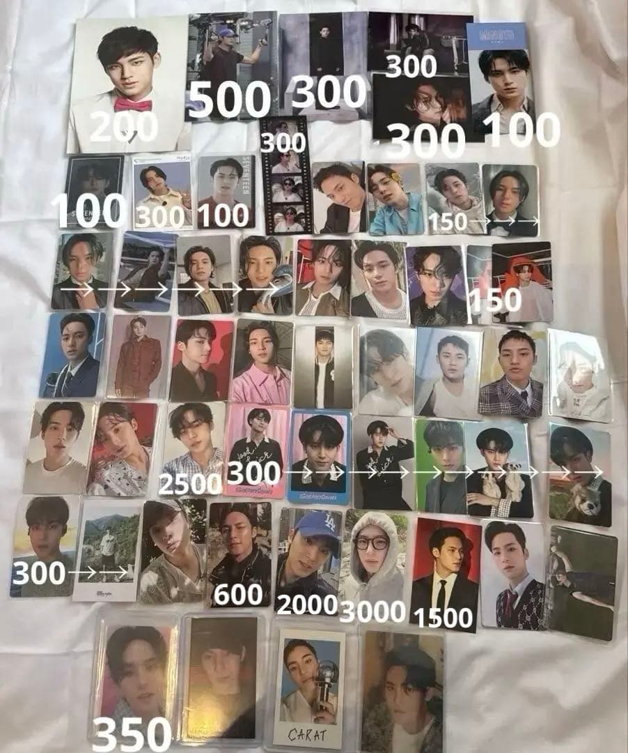 SEVENTEEN MINGYU ミンギュ　トレカ　まとめ売り　特典