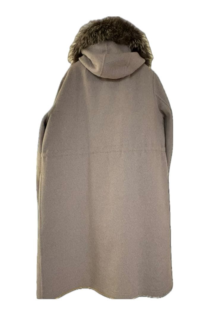 ディノス　damaダーマコレクション　ファー付きロングコート　ミンク