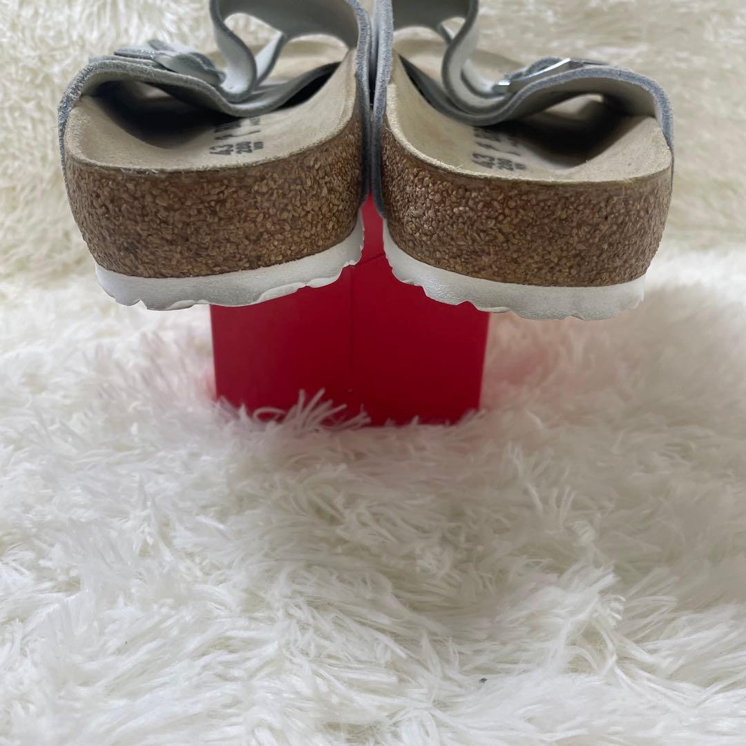 【美品】ビルケンシュトック チューリッヒ ライトグレー ZURICH 43