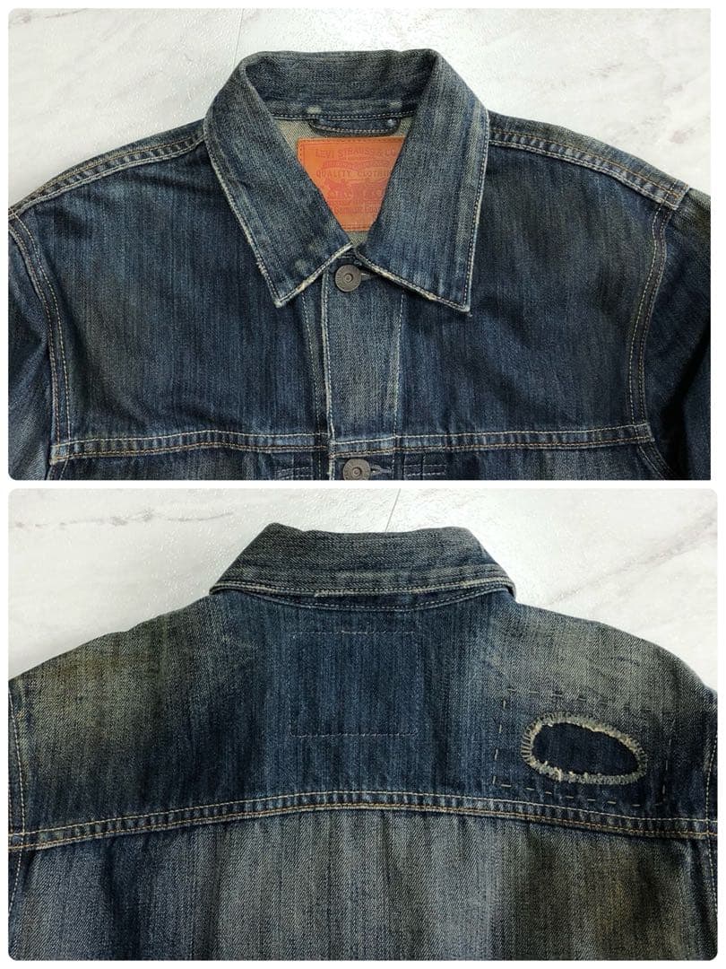【美品 希少】Levi's デニムジャケット 1st 70290 復刻 M