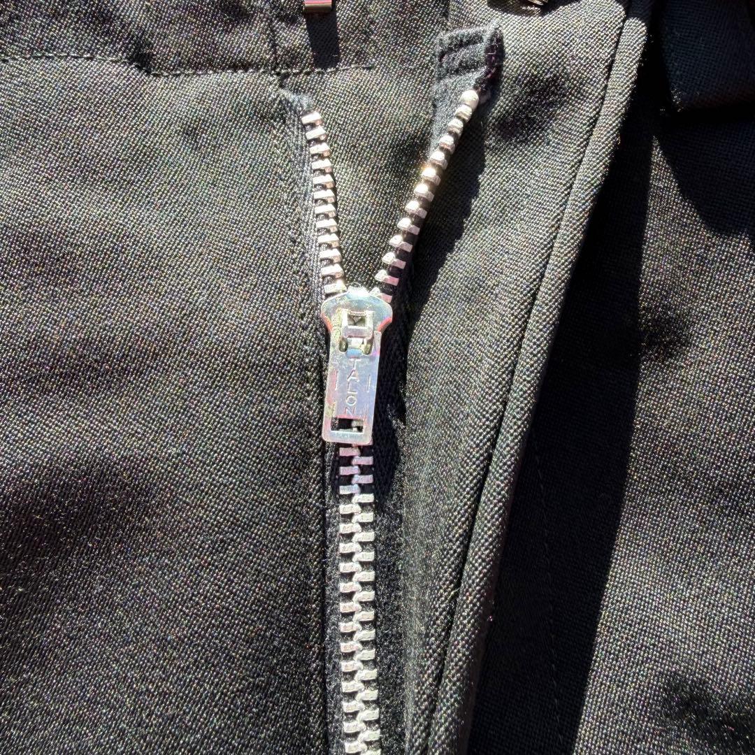 50's60's vintage ワイドスラックス　スラックス　ブラック