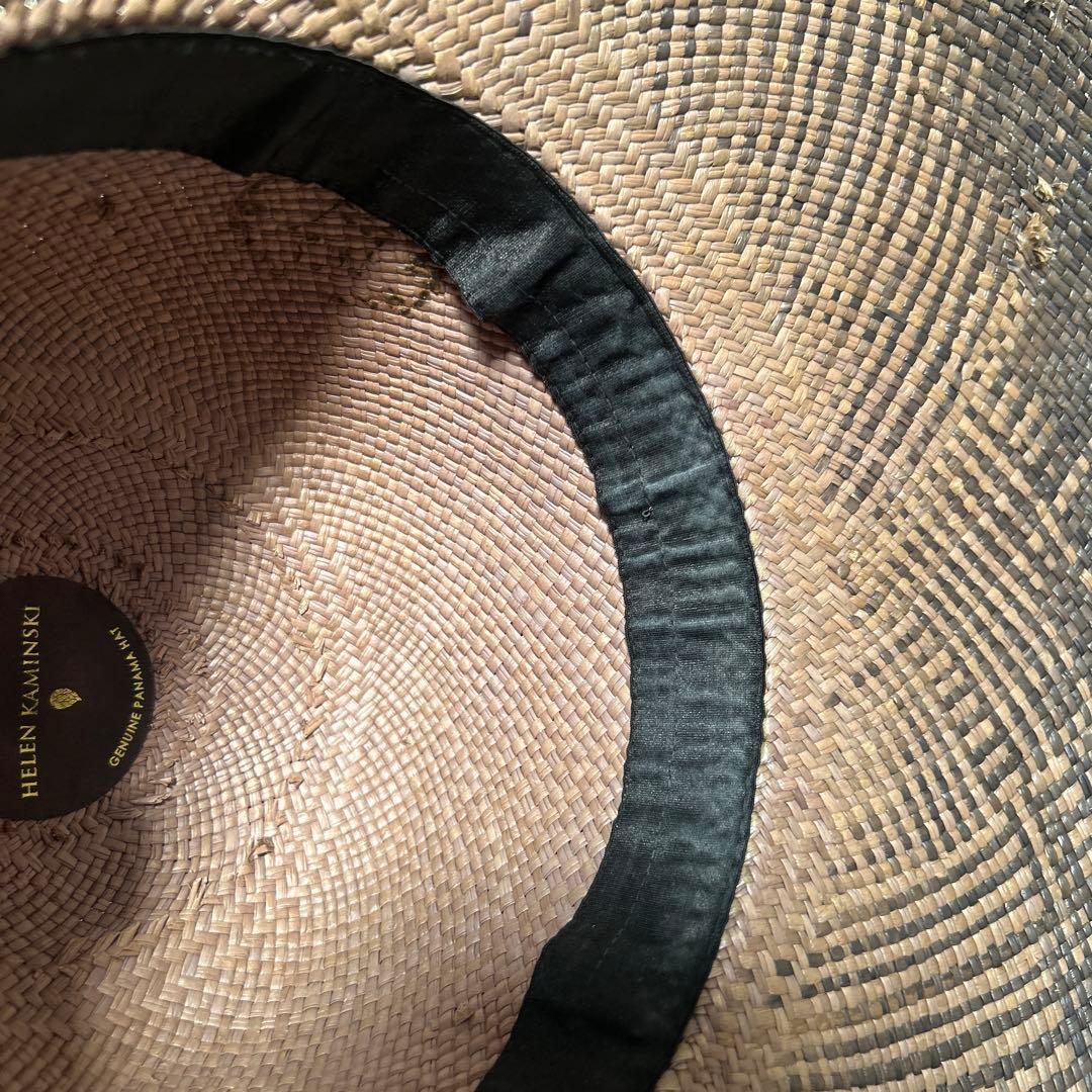 ヘレンカミンスキー　パナマ帽子　グレー