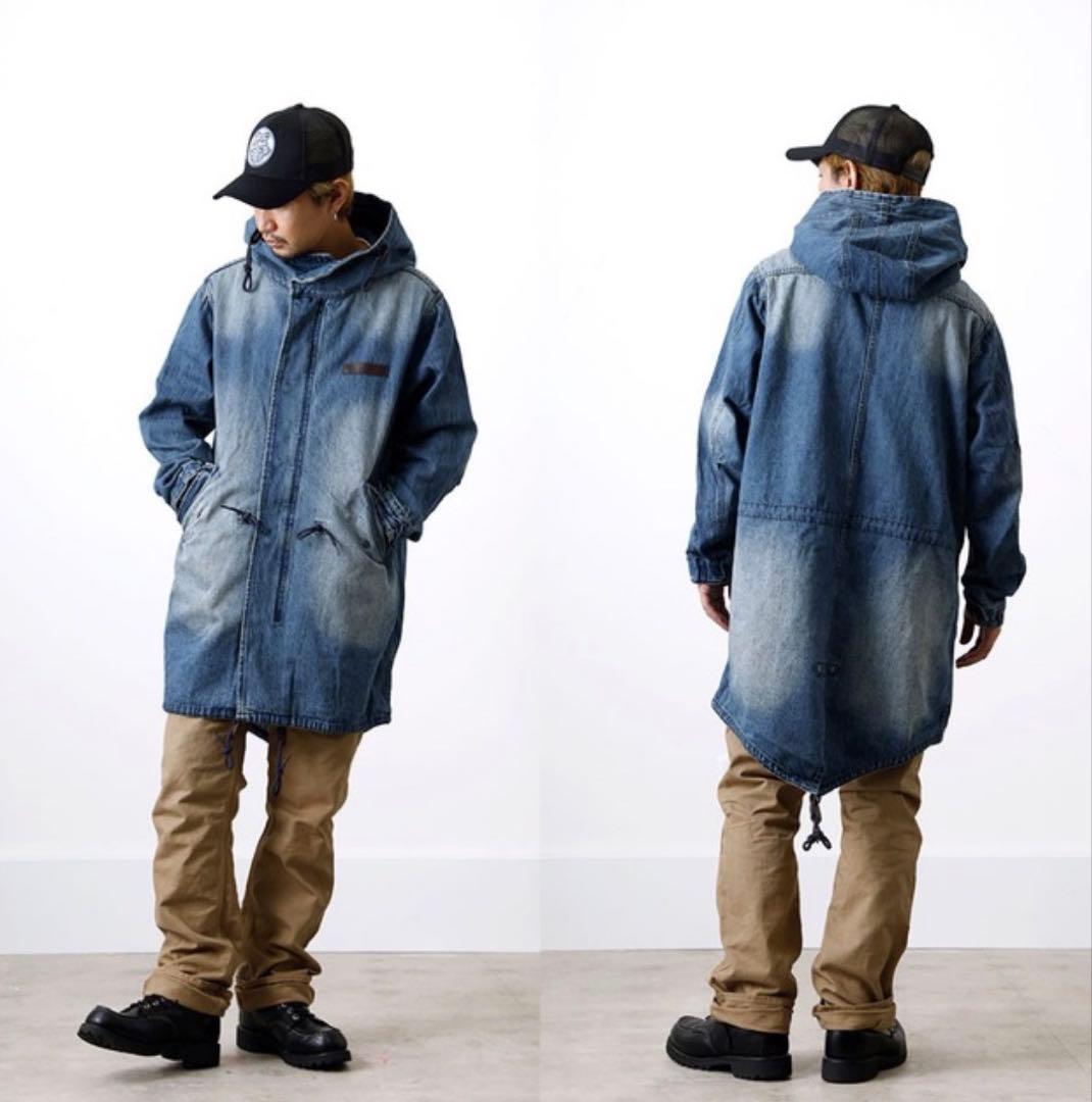 【BLUEPORT】DENIM MODS COATデニムモッズコート M-51