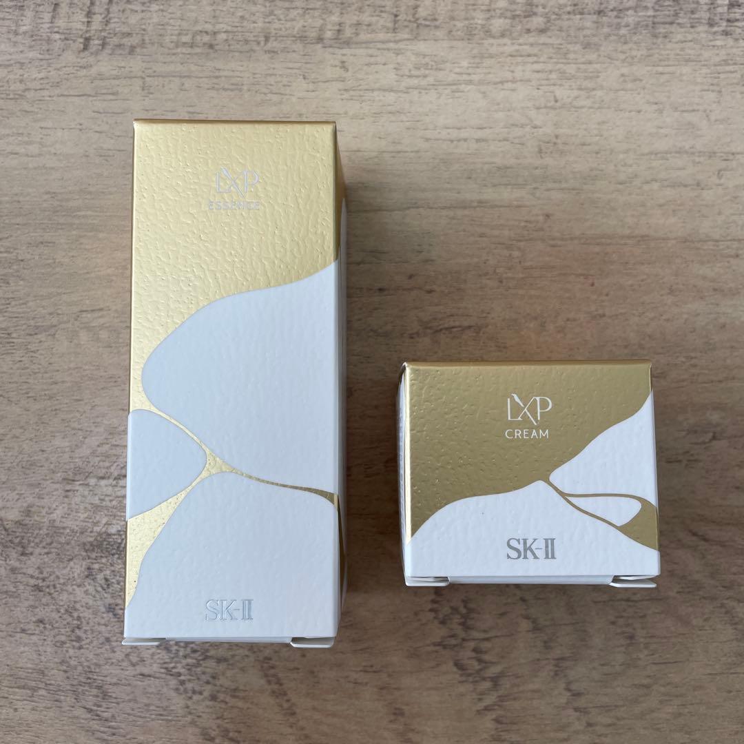 【未使用】SK-Ⅱ / LXP金継ぎエッセンス&クリーム（2点）