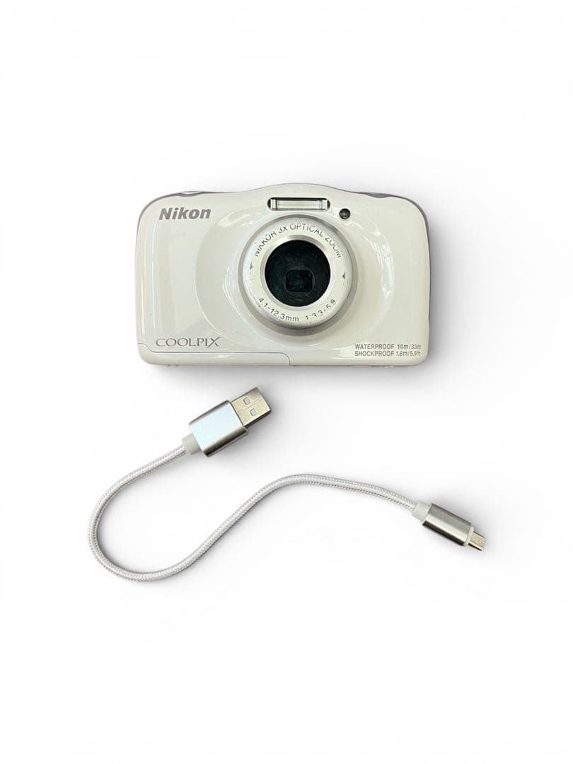 Nikon COOLPIX ホワイト 防水・耐衝撃　W150