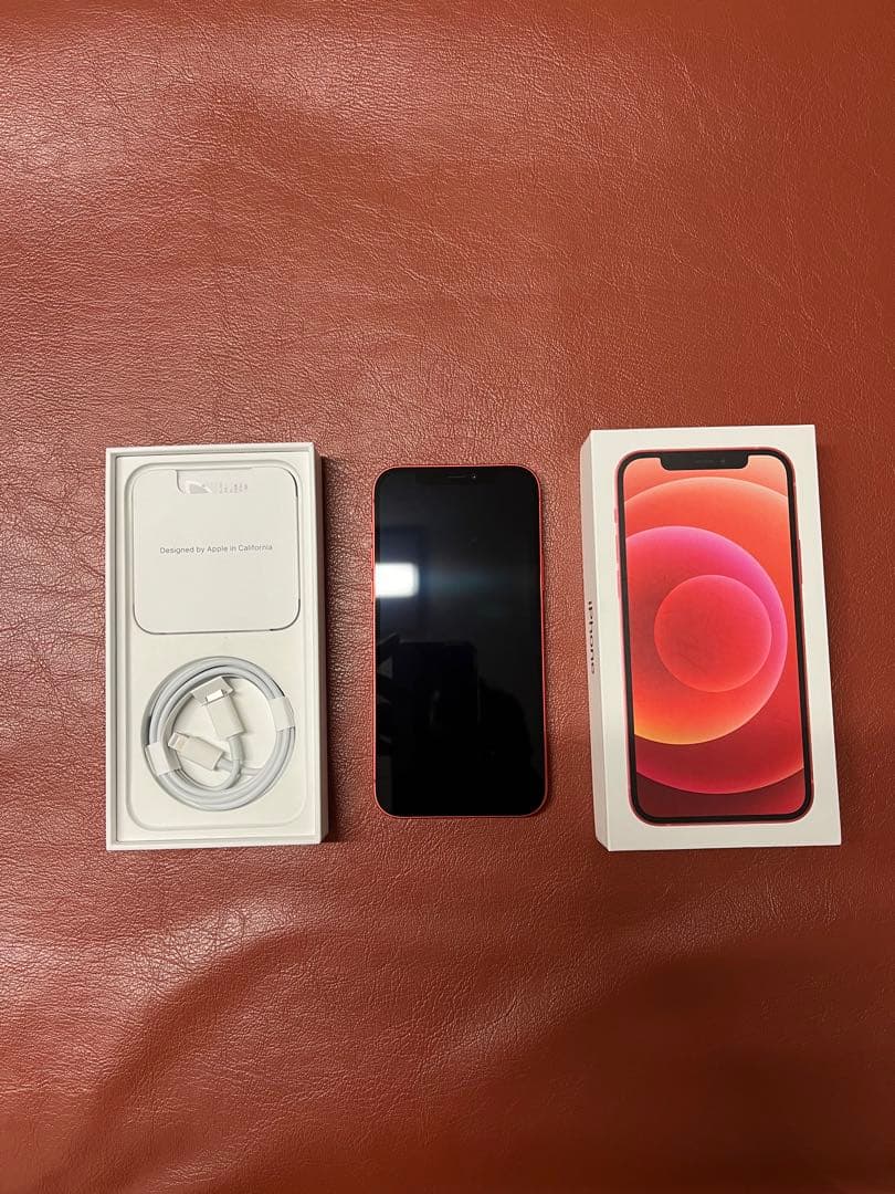 美品 iPhone 12 64G 純正バッテリー100% SIMロック解除済