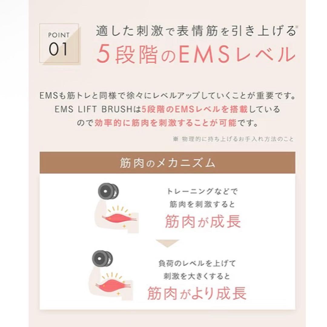 SALONIA EMS 美顔器　サロニア　リフトブラシ　リフトアップ　頭皮ブラシ