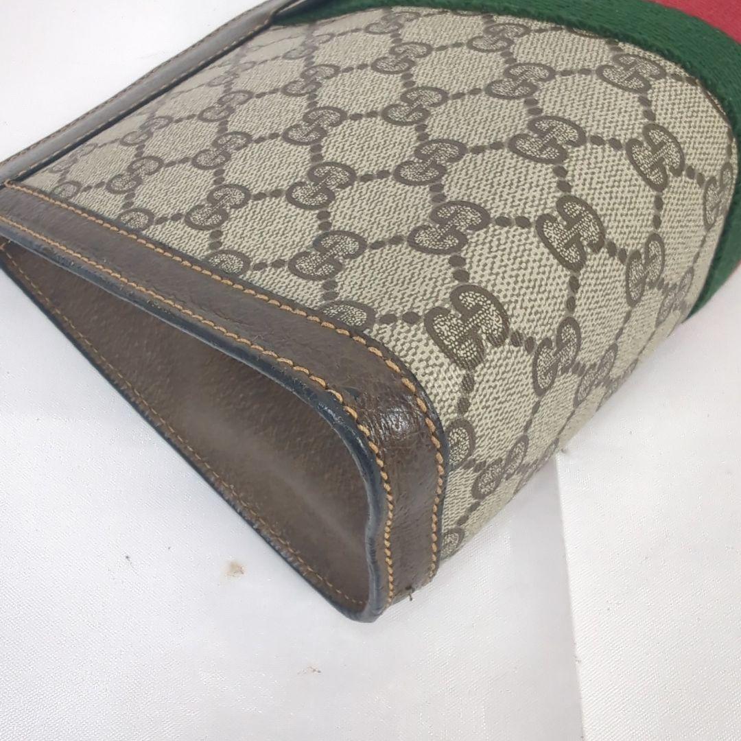 【美品】GUCCI グッチ GG柄 シェリー クラッチバッグ ポーチ