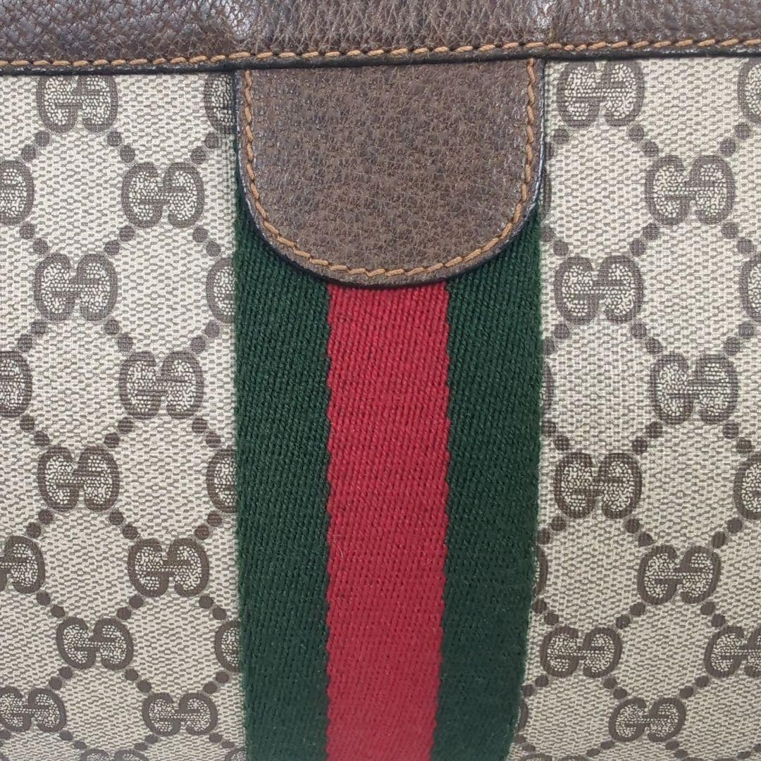 【美品】GUCCI グッチ GG柄 シェリー クラッチバッグ ポーチ