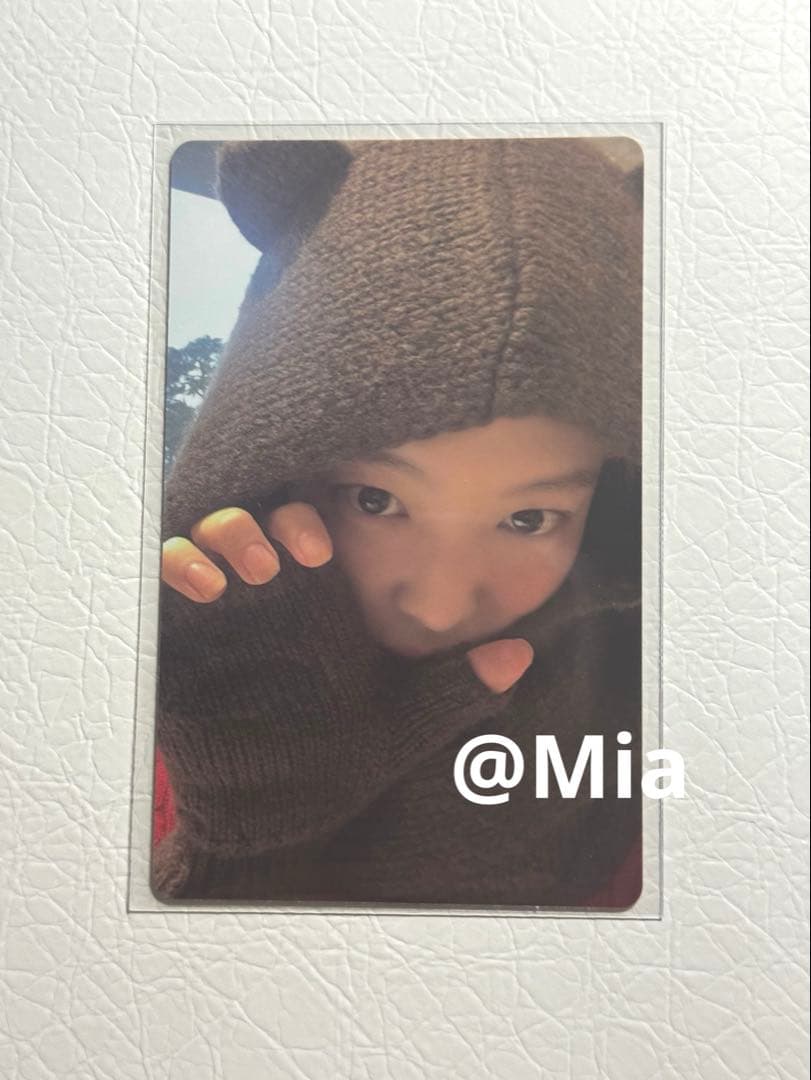 BLACKPINK JENNIE ジェニ　ninibara kit トレカ