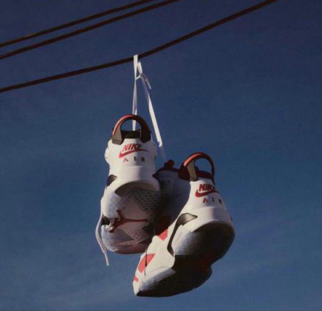 シューズ(女性用) NIKE AIR JORDAN 6 RETRO \"CARMINE\"