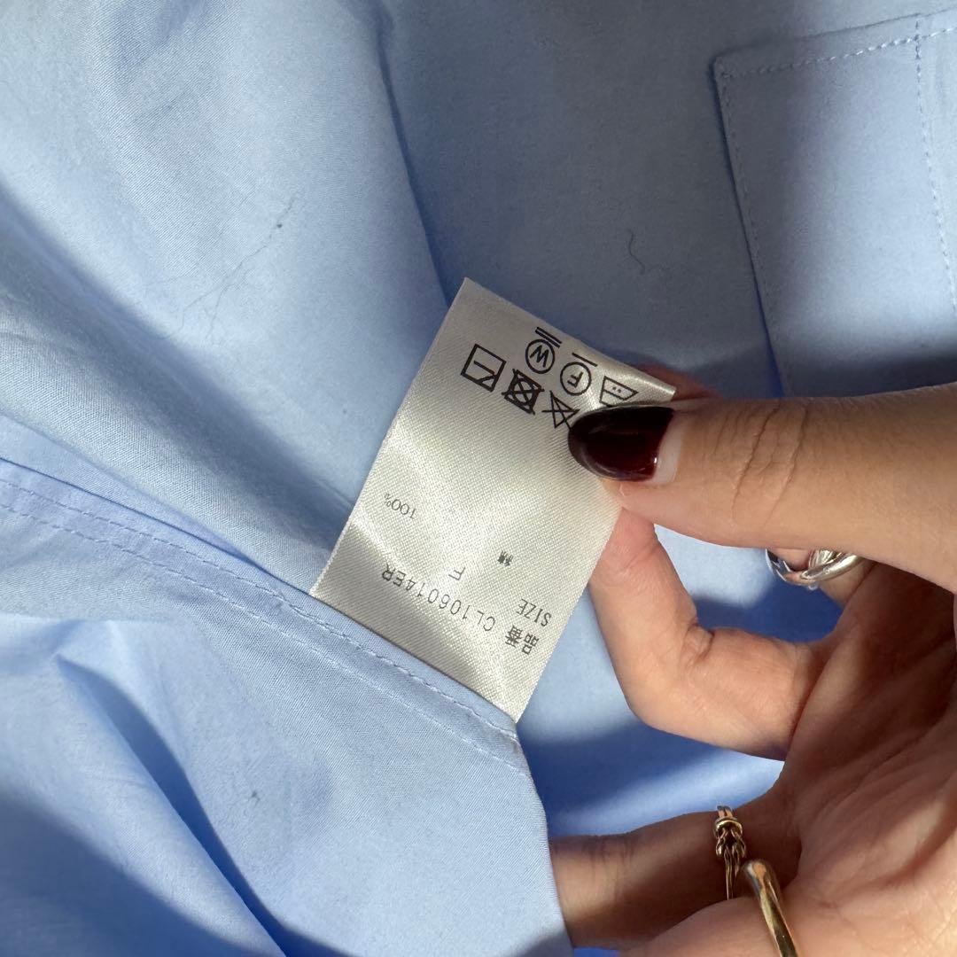 美品 Curensology カレンソロジー <&RC>ビッグシャツ 定価2.3