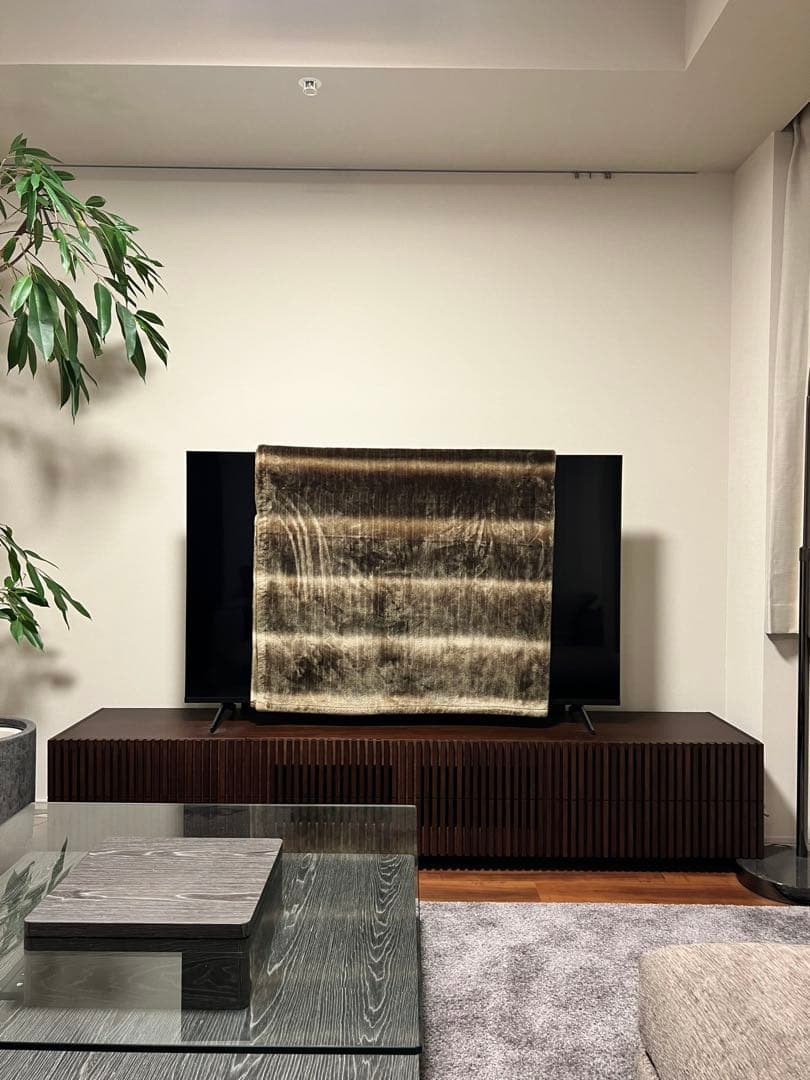 アルモニア LUSSY テレビボード　ブラウン 180cm