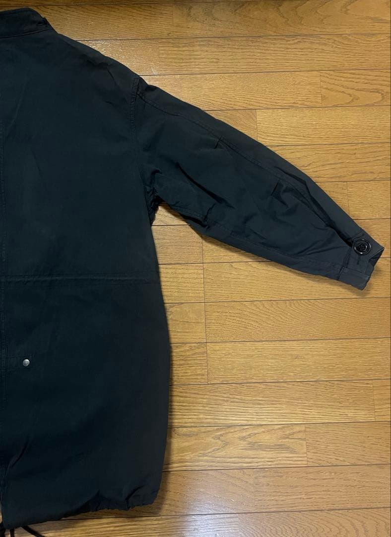 ヒューストン M-65 モッズコート 3way m65 フィッシュテール 黒