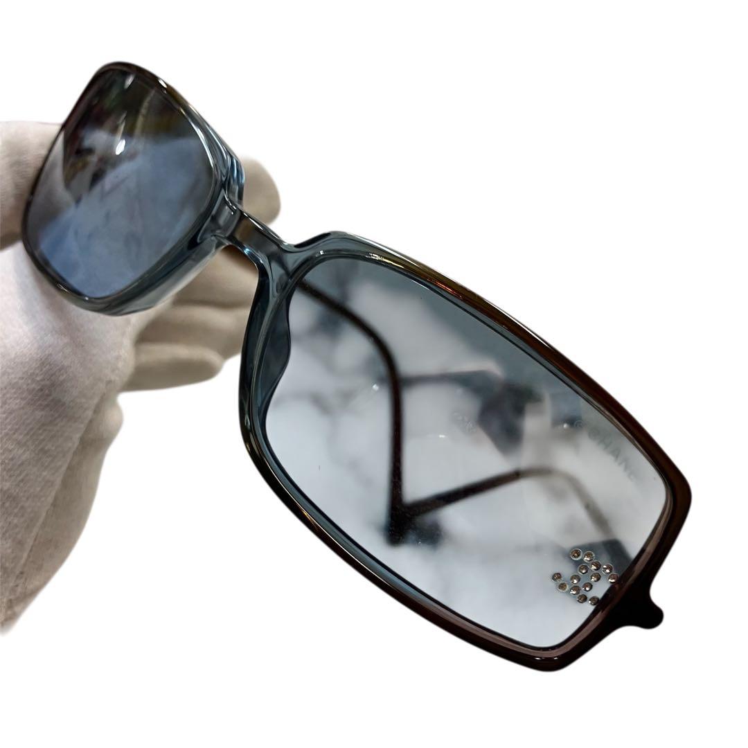 シャネル CHANEL サングラス 5043 スクエア　ラインストーンココマーク