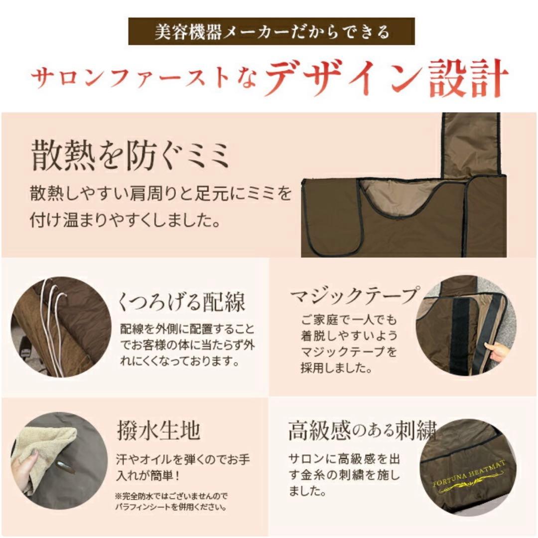 遠赤外線ヒートマット 三つ折りタイプ FORTUNA HEATMAT【美品】