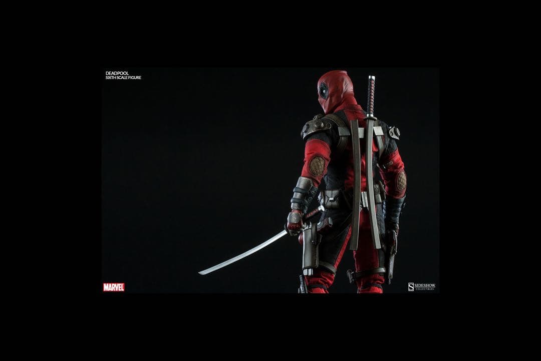 マーベル・コミック　サイドショウ・シックス・スケール　デッドプール　ホットトイズ