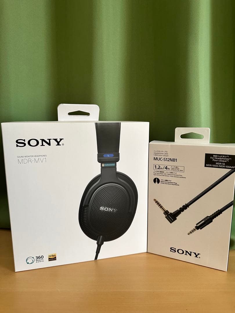 SONY MDR-MV1 ＋ SONY MCU-S12NB1