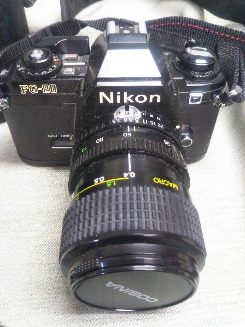 カメラ　ニコンFG20コシナレンズ　他