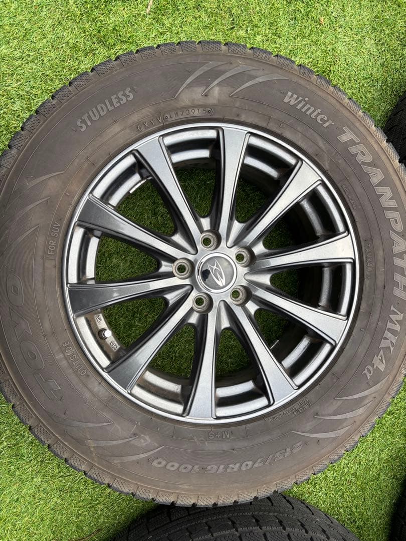 215/70R16 スタッドレスタイヤ＋ホイール　4本セット