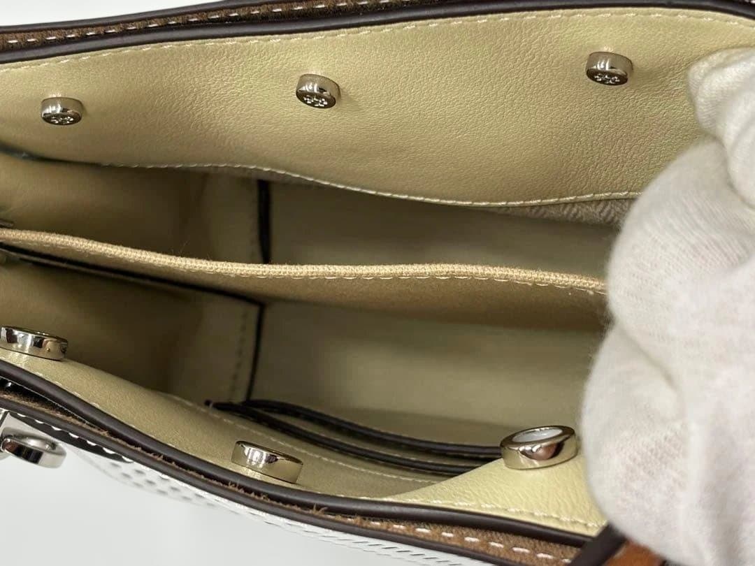 未使用Tory Burchトリーバーチリーラジウィルプチダブルバッグ2way