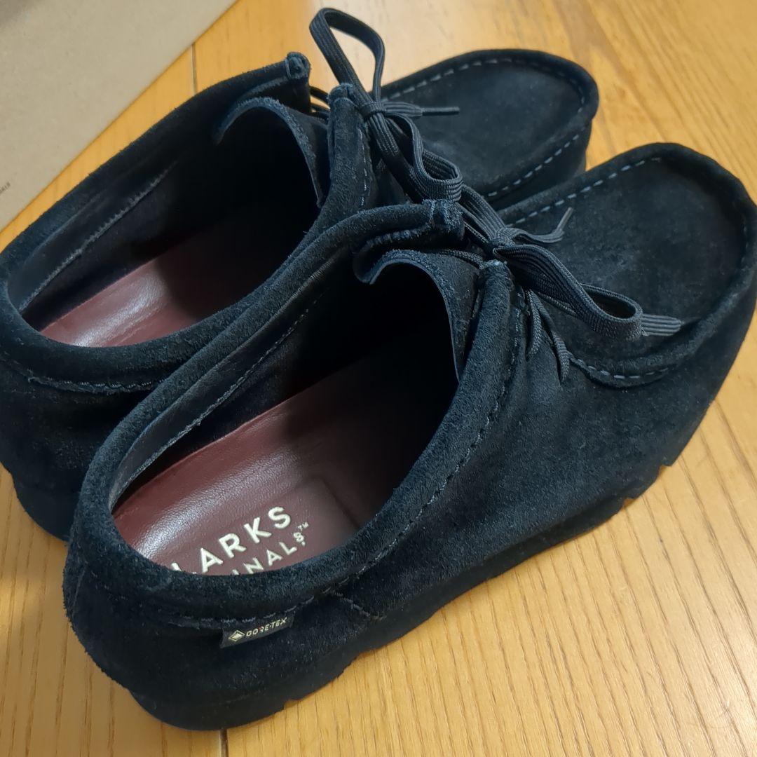 Clarks ブラック ワラビー wallabee gtx