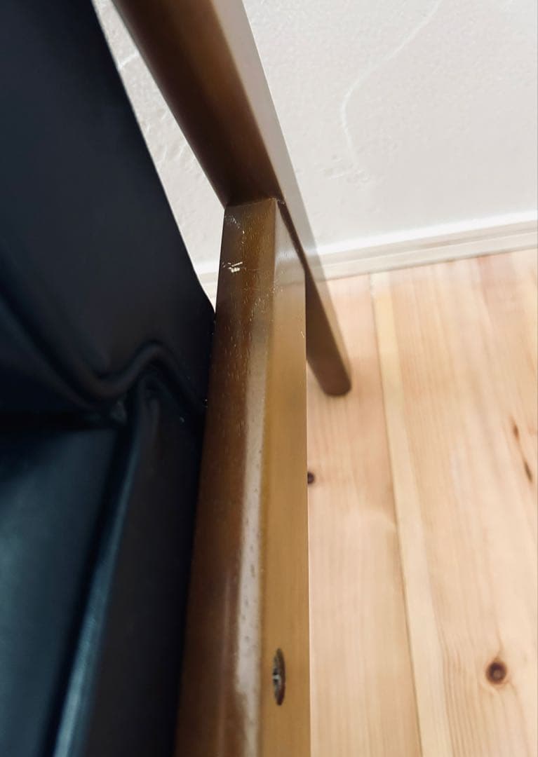 【送料込】カリモク60　Kチェア ツーシーター　ブラック