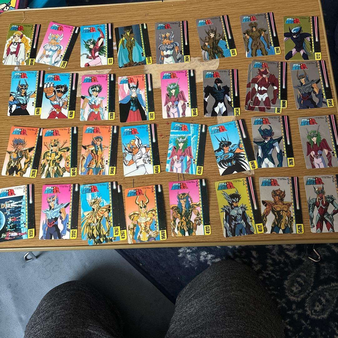 ☆当時物☆聖闘士星矢　カードダス 1980年代　不二家　34枚