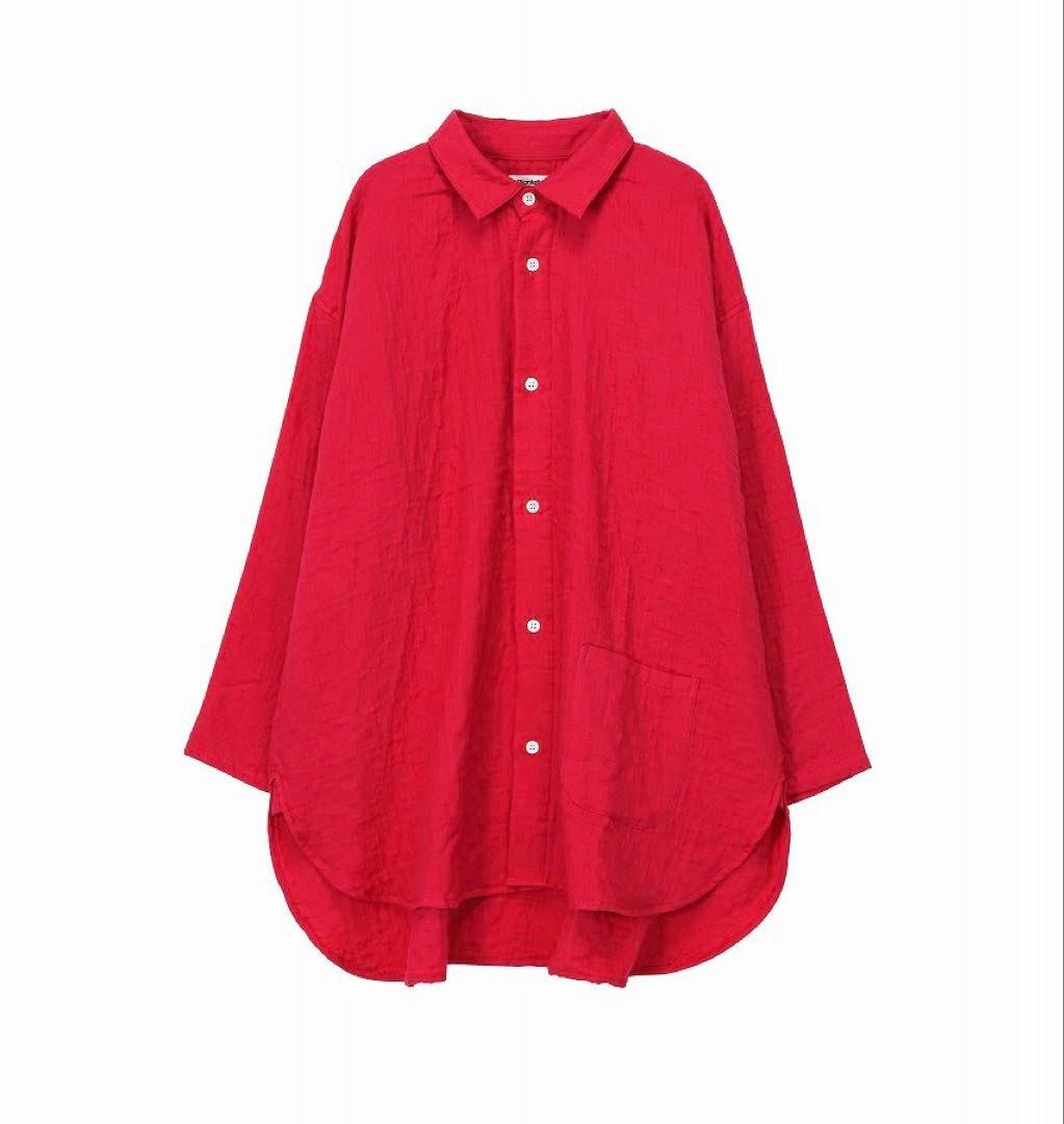 【美品】plantation マシュマロガーゼブラウス